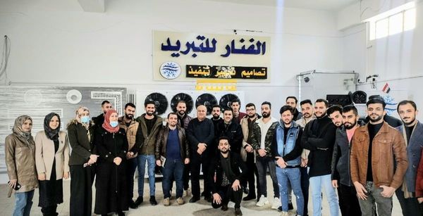 Students visits from the Northern Technical University. Power Mechanics Engineering Department